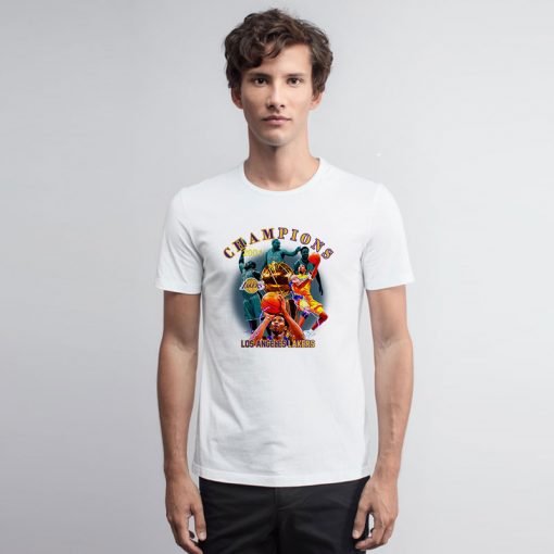 2001 Lakers Championship Vintage T Shirt