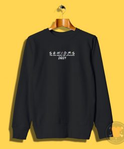 2024 Black The One Where They Graduate Seniors Sweatshirt