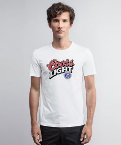 A Taste Horn Coors Light Beer T Shirt