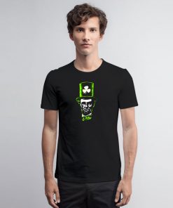 Abe Lincoln Irish Shamrock St. Patricks Day Themed Design T Shirt