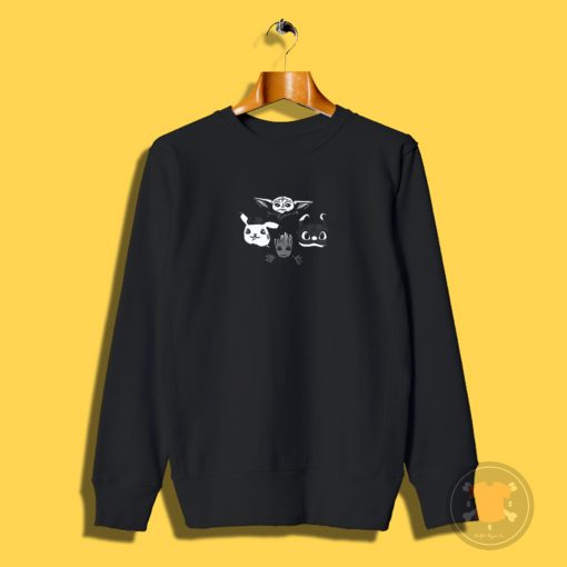 Adorable Rhapsody Monochrome Sweatshirt