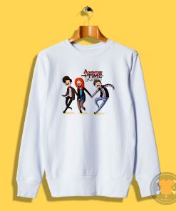 Adventure Time And Space Sweatshirt