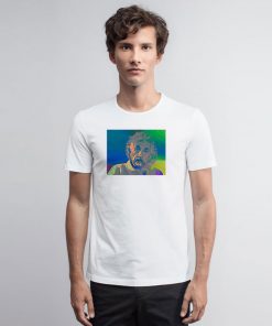 Albert Einstein Smoking Geeky Inventor T Shirt