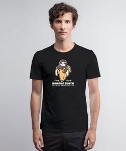 Banana Sloth T Shirt