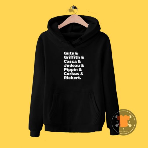 Band of the Hawk list Hoodie