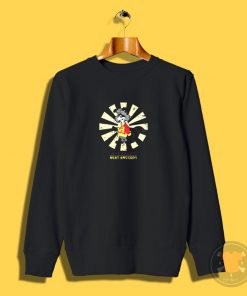 Bert Raccoon Retro Japanese Sweatshirt
