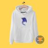 Blue Mandala Stingray Hoodie