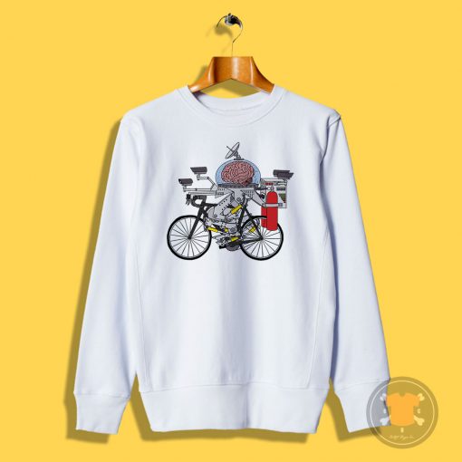 Brain Bike Sweatshirt