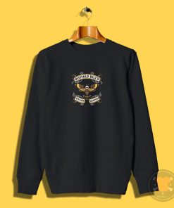 Buffalo Bills Custom Leather Sweatshirt