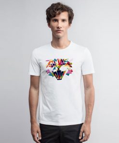 Cat 2D Colorfull T Shirt