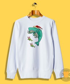 Christmas Whale Sweatshirt