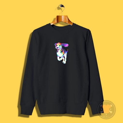 Colorful Beagle Sweatshirt