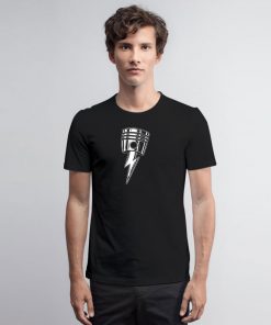 Cool Lightning Bolt Piston T Shirt