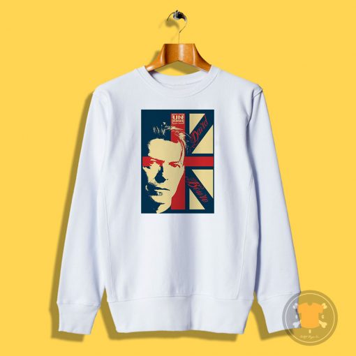 David Bowie Unhuman Sweatshirt