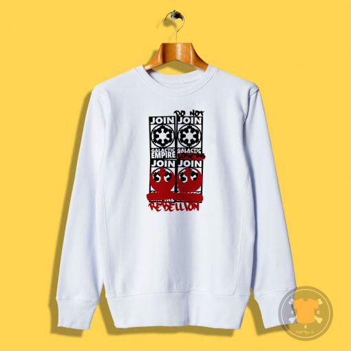 GALACTIC EMPIRE wrong propaganda Sweatshirt