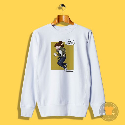 Girl Pockets Sweatshirt