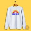 Good Vibes Rainbow Vintage Sweatshirt