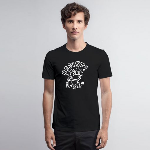 Keith Haring Resist T Shirt