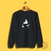 Many Eyed Cat In Coffee Cup Sweatshirt