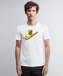 Nike x Spongebob Collab Parody T Shirt