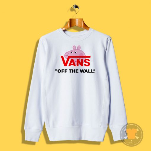 Peppa Pig X Vans Parody Sweatshirt