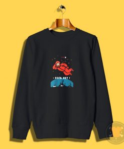 Retro Atheist Yuri Gagarin Space Sweatshirt