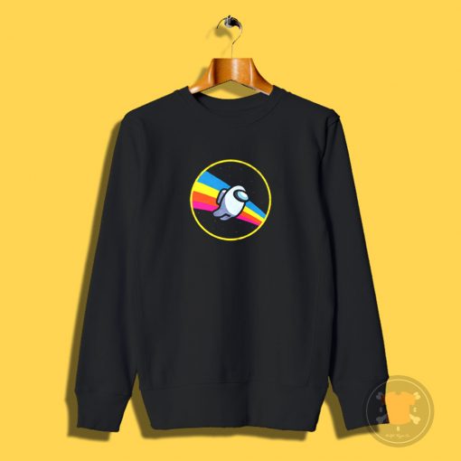 Retro Space Flying Sweatshirt