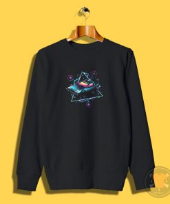 Retro Wave Time Machine Sweatshirt