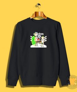 Rick Morty Supreme Adidas Sweatshirt