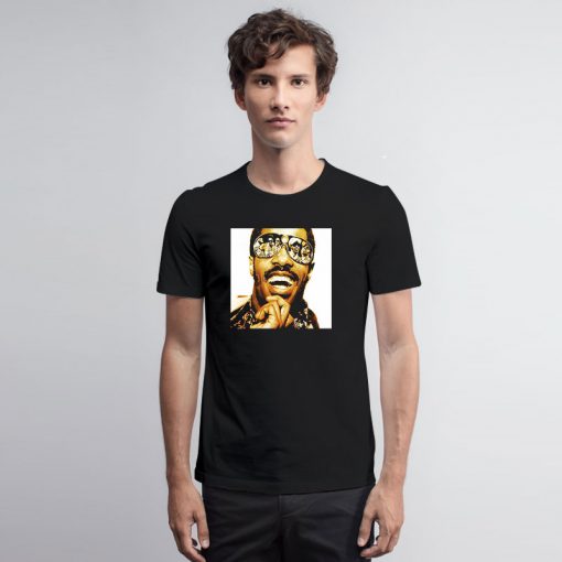 Stevie Wonder Out Of Sight With Spectacles T Shirt