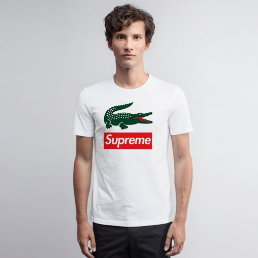 Supreme x Lacoste Parody T Shirt