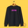 Thrasher Pink Flame Sweatshirt