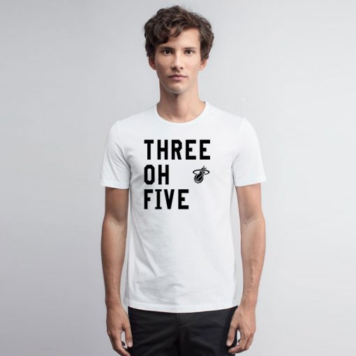 Three Oh Five Miami Heat T Shirt