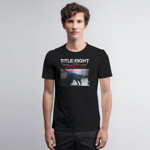 Title Fight Kingston Cat T Shirt