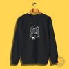 Tombstone Skull Graphic Sweatshirt