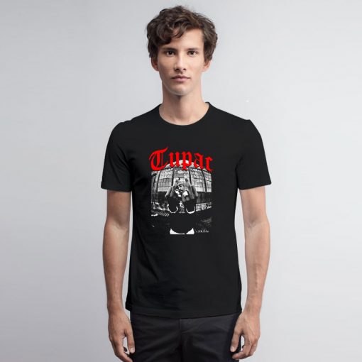 Tupac Birds Vintage Retro T Shirt