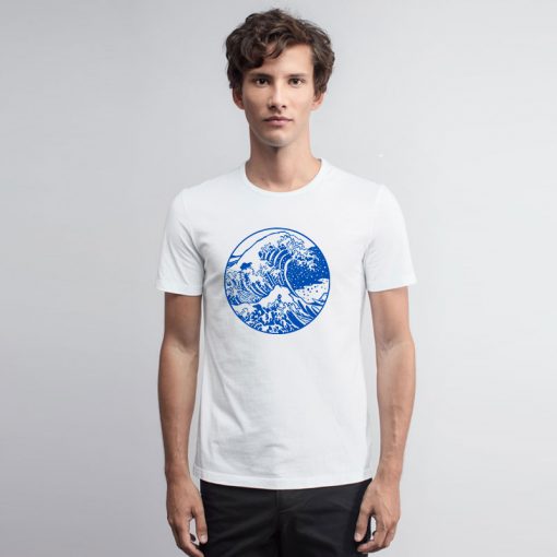 Vintage Great Wave Off Kanagawa T Shirt