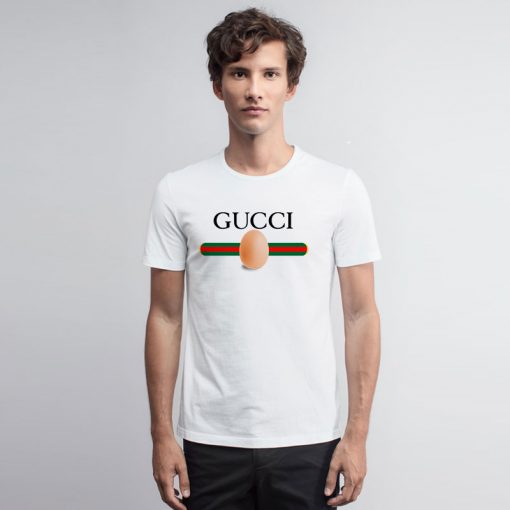 Vintage Gucci Parody World Record Egg T Shirt