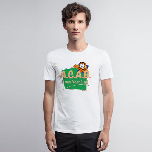 Vintage inspired ACAB Garfield T Shirt
