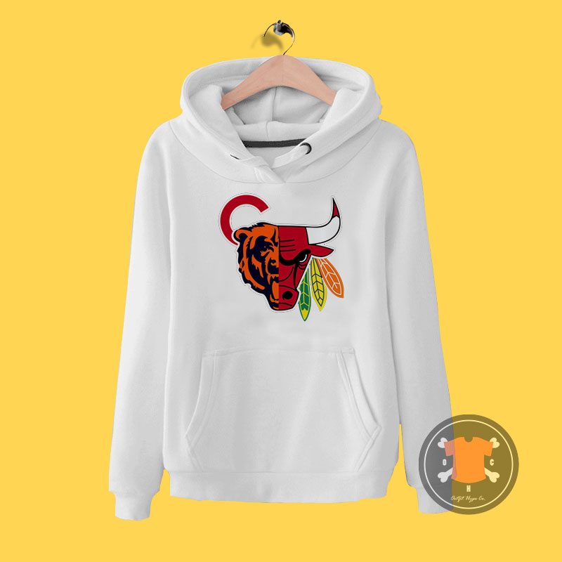 Chicago Sports Team Mashup Hoodie