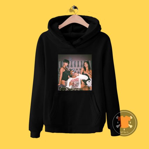Playboi Carti Rapper Smoke and Girl Hoodie
