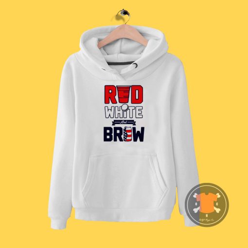 RED WHITE and BREW Hoodie