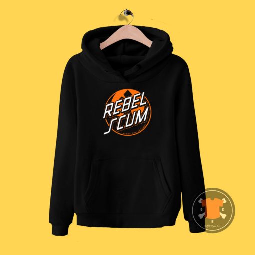 Rebel Emblem Orange Hoodie