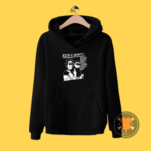 Rick morty sonic youth Hoodie