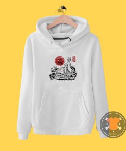 Screaming red sun Hoodie