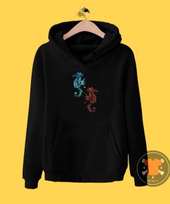 Seahorse Tattoo Duo Hoodie