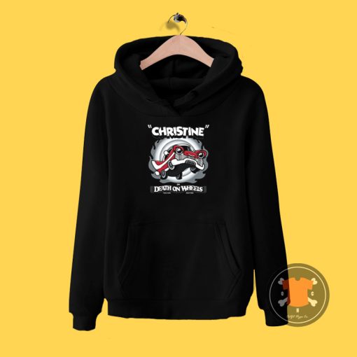 Vintage Cartoon Christine Stephen King Killer Car Creepy Cute Horror Hoodie