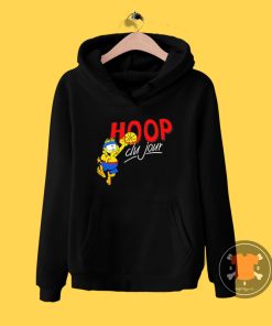 Vintage Garfield HOOP DU JOUR Black Hoodie