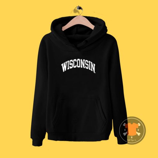 Vintage Wisconsin University College Hoodie