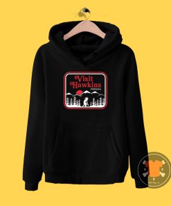 Visit Hawkins Retro Hoodie